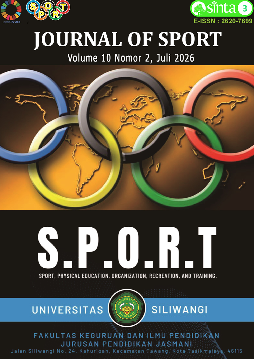 					View Vol. 10 No. 2 (2026): Journal of S.P.O.R.T
				